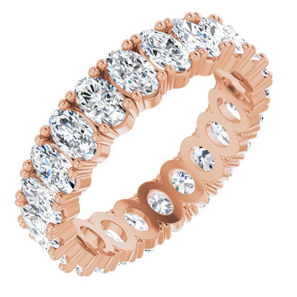 3 9/10 CTW Lab-Grown Diamond Eternity Band, 5.19 mm
