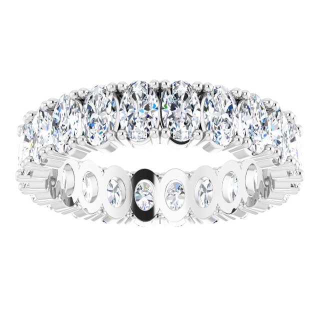 3 9/10 CTW Lab-Grown Diamond Eternity Band, 5.19 mm