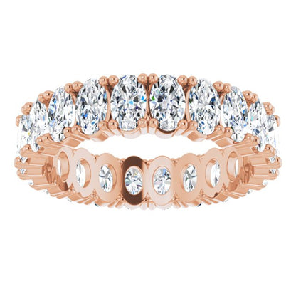 3 9/10 CTW Lab-Grown Diamond Eternity Band, 5.19 mm