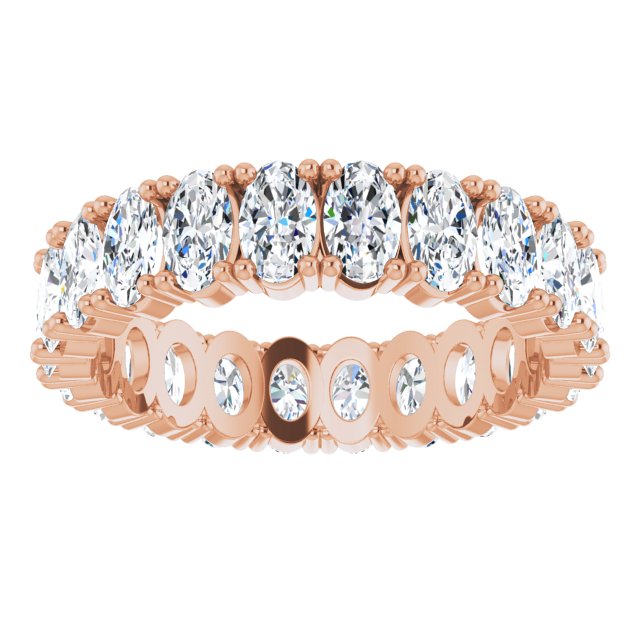 5 1/2 CTW Natural Diamond Eternity Band, 5.19 mm