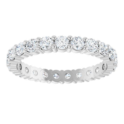 1 3/8 CTW Natural Diamond Eternity Band, 2.7 mm