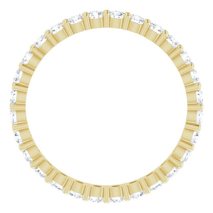 1 1/8 CTW Lab-Grown Diamond Eternity Band