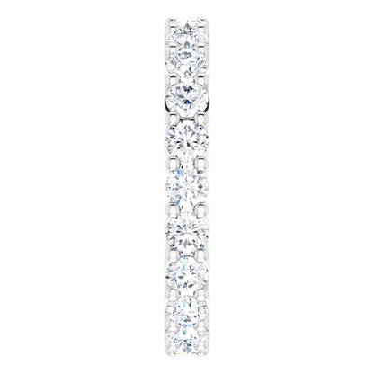 2 CTW Natural Diamond Eternity Band, 3.19 mm
