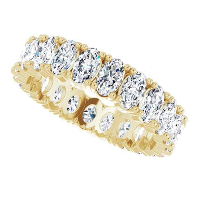 5 1/2 CTW Natural Diamond Eternity Band, 5.19 mm