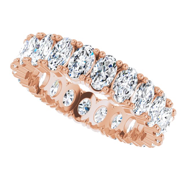3 9/10 CTW Lab-Grown Diamond Eternity Band, 5.19 mm