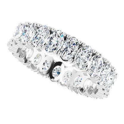 5 1/2 CTW Natural Diamond Eternity Band, 5.19 mm