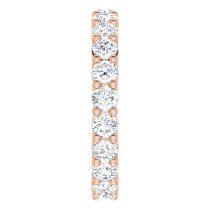 2 1/2 CTW Natural Diamond Eternity Band, 5.19 mm