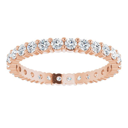 1 1/8 CTW Lab-Grown Diamond Eternity Band