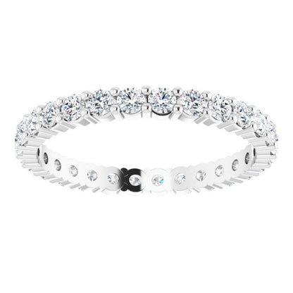 1 1/8 CTW Lab-Grown Diamond Eternity Band