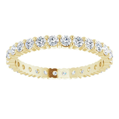 1 1/8 CTW Lab-Grown Diamond Eternity Band
