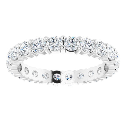 2 1/3 CTW Lab-Grown Diamond Eternity Band, 3.19 mm