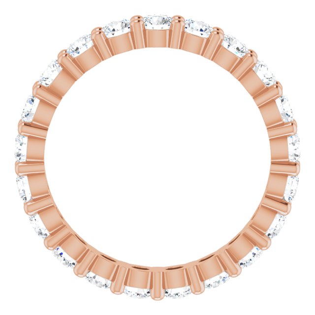 1 1/4 CTW Lab-Grown Diamond Eternity Band, 2.7 mm