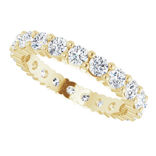 1 1/4 CTW Lab-Grown Diamond Eternity Band, 2.7 mm