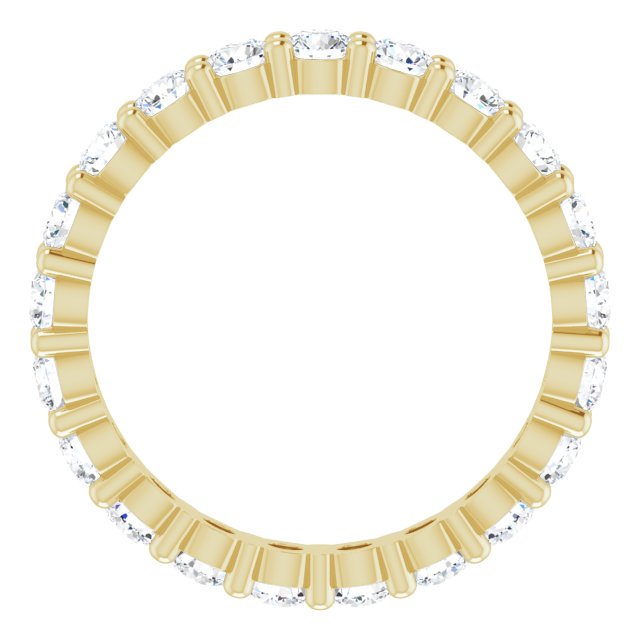 1 1/4 CTW Lab-Grown Diamond Eternity Band, 2.7 mm