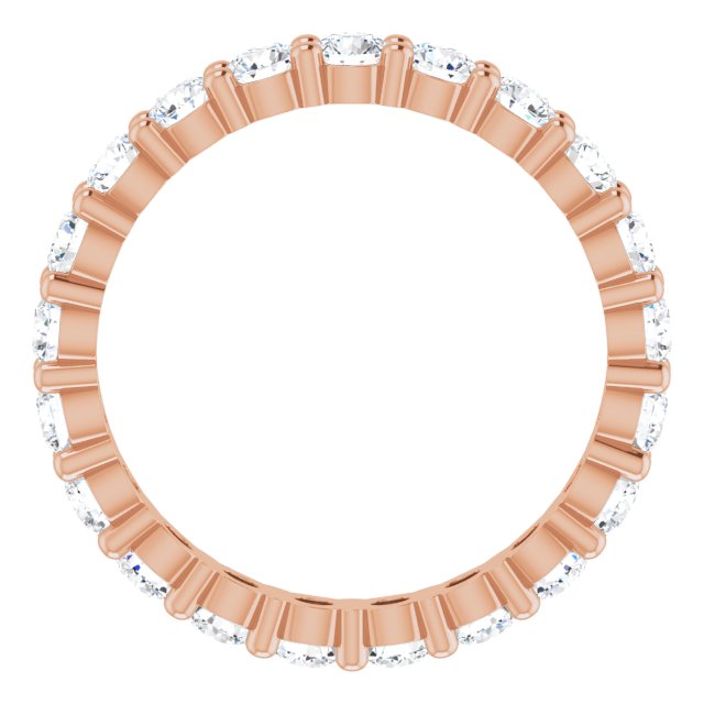 1 1/4 CTW Lab-Grown Diamond Eternity Band, 2.7 mm