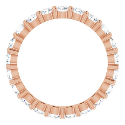 1 1/4 CTW Lab-Grown Diamond Eternity Band, 2.7 mm