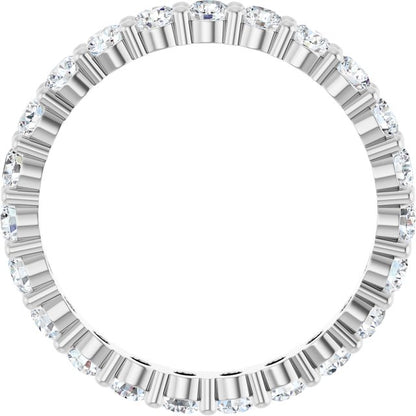 1 3/8 CTW Natural Diamond Eternity Band, 2.7 mm