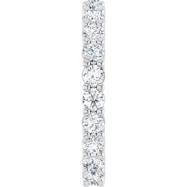 1 3/8 CTW Lab-Grown Diamond Eternity Band, 2.7 mm, Shared-Prong