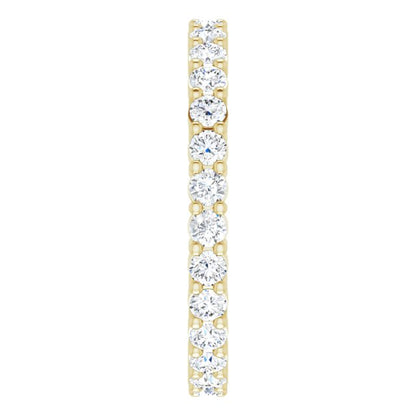 1 1/8 CTW Lab-Grown Diamond Eternity Band