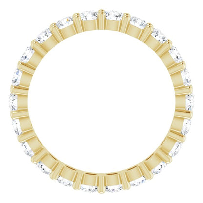 2 CTW Natural Diamond Eternity Band, 3.19 mm