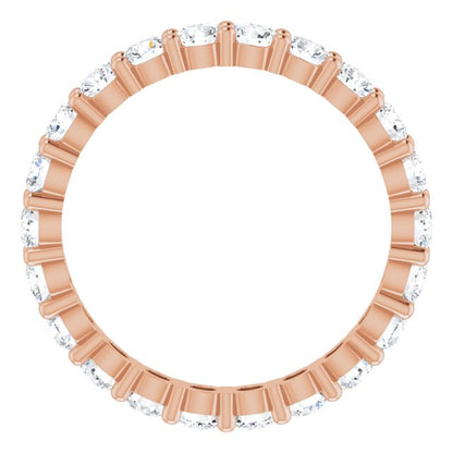 2 CTW Natural Diamond Eternity Band, 3.19 mm