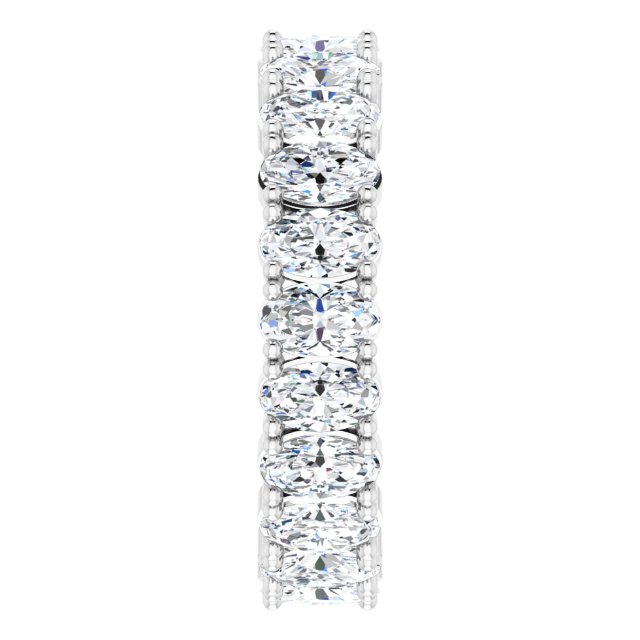 5 1/2 CTW Natural Diamond Eternity Band, 5.19 mm