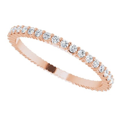 5/8 CTW Lab-Grown Diamond Eternity Band, 1.7 mm