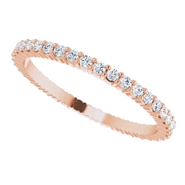 1/2 CTW Lab-Grown Diamond Eternity Band, 1.7 mm