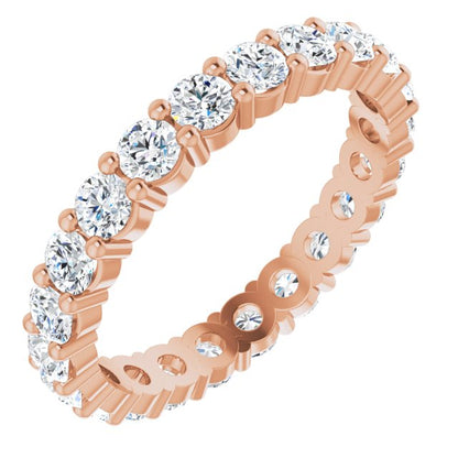 2 CTW Natural Diamond Eternity Band, 3.19 mm