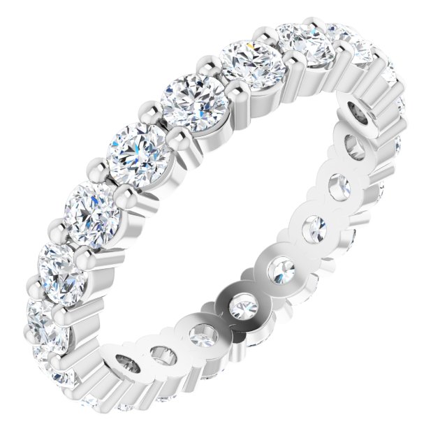 1 1/5 CTW Lab-Grown Diamond Eternity Band