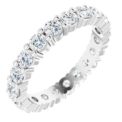 1 1/5 CTW Lab-Grown Diamond Eternity Band