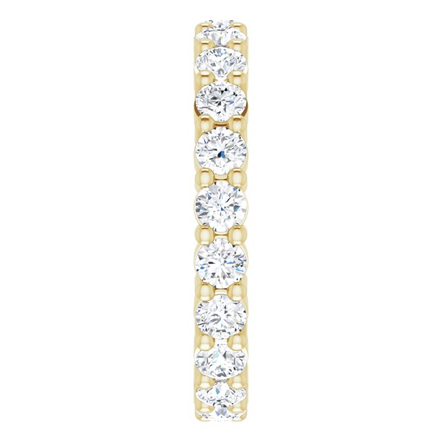 1 1/4 CTW Lab-Grown Diamond Eternity Band, 2.7 mm