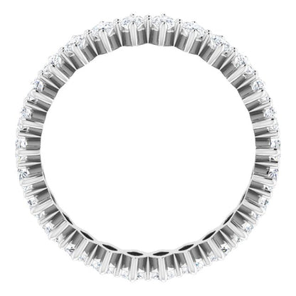 1 3/4 CTW Lab-Grown Diamond Eternity Band, 4.86 mm