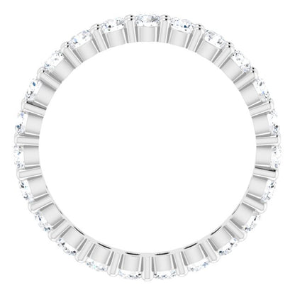 1 3/8 CTW Lab-Grown Diamond Eternity Band