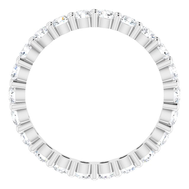1 1/3 CTW Natural Diamond Eternity Band, 2.7 mm