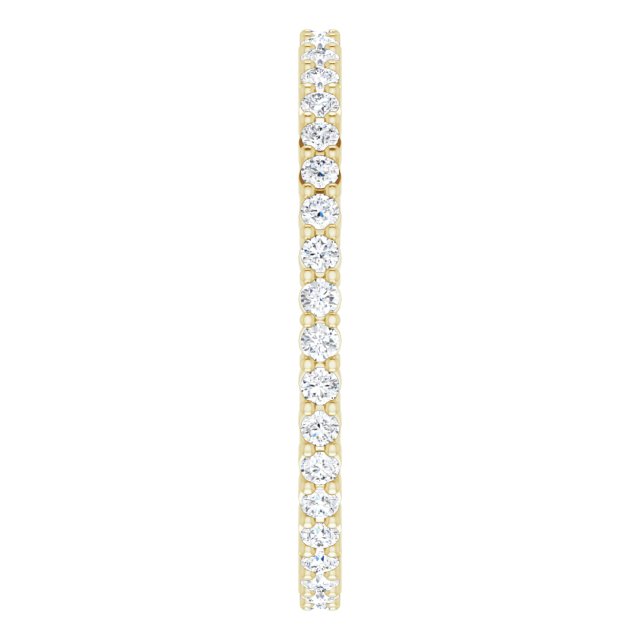 1/2 CTW Lab-Grown Diamond Eternity Band, 1.7 mm