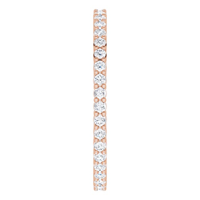 1/2 CTW Lab-Grown Diamond Eternity Band, 1.7 mm