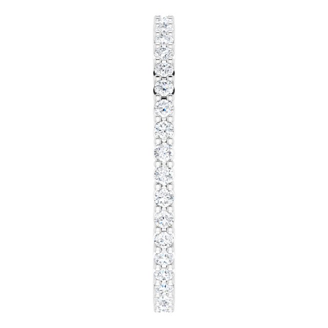 1/2 CTW Lab-Grown Diamond Eternity Band, 1.7 mm