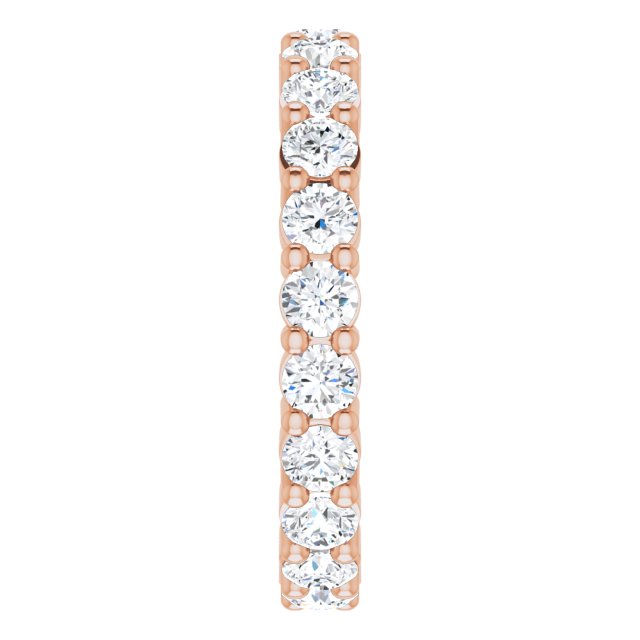1 1/4 CTW Lab-Grown Diamond Eternity Band, 2.7 mm