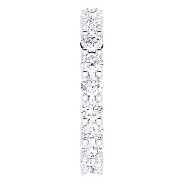 1 1/4 CTW Lab-Grown Diamond Eternity Band, 2.7 mm