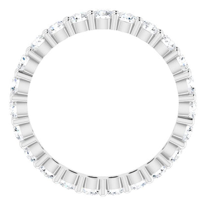1 3/8 CTW Lab-Grown Diamond Eternity Band