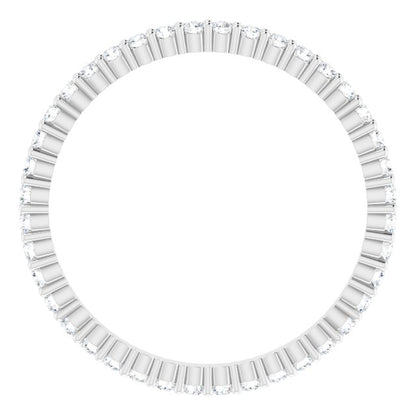 1/2 CTW Lab-Grown Diamond Eternity Band, 1.7 mm