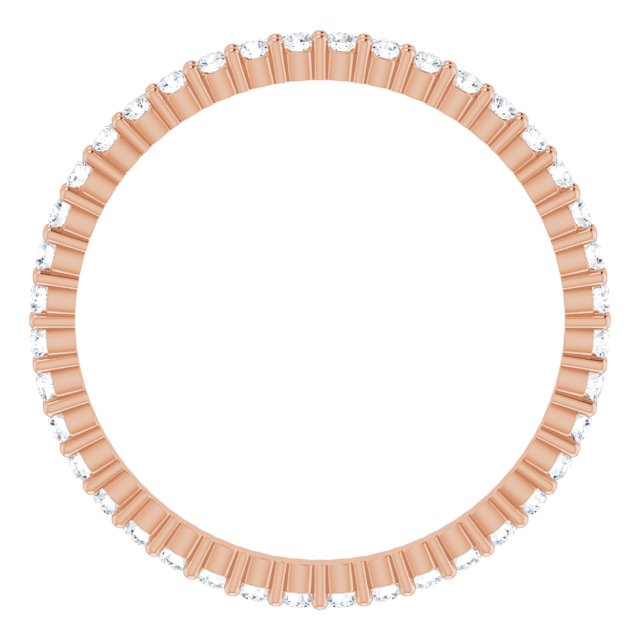 1/2 CTW Lab-Grown Diamond Eternity Band, 1.7 mm