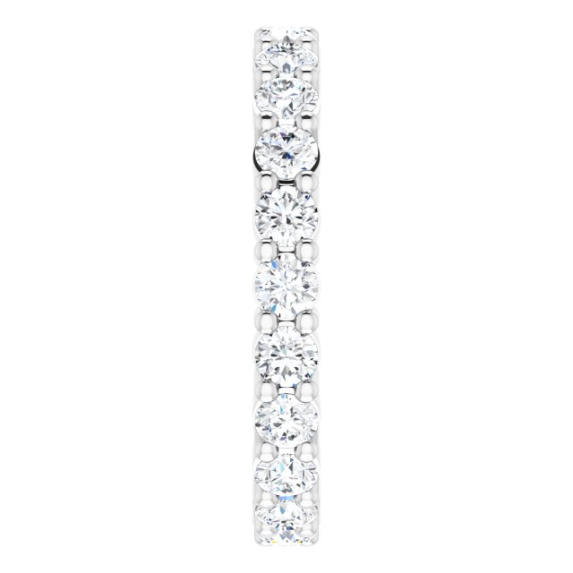 1 1/3 CTW Natural Diamond Eternity Band, 2.7 mm