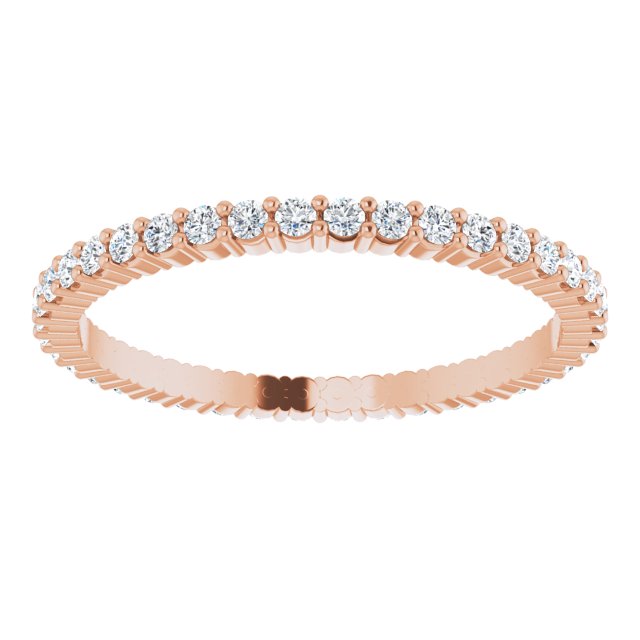 1/2 CTW Lab-Grown Diamond Eternity Band, 1.7 mm