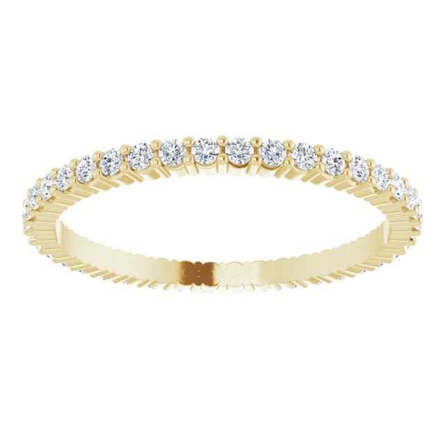 1/2 CTW Lab-Grown Diamond Eternity Band, 1.7 mm