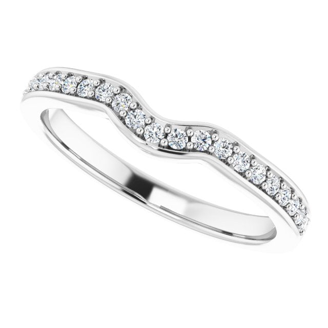 1/5 CTW Natural Diamond Band, 3.82 mm