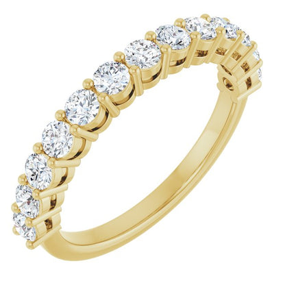 3/4 CTW Natural Diamond Anniversary Band, 2.3 x 22.79 mm