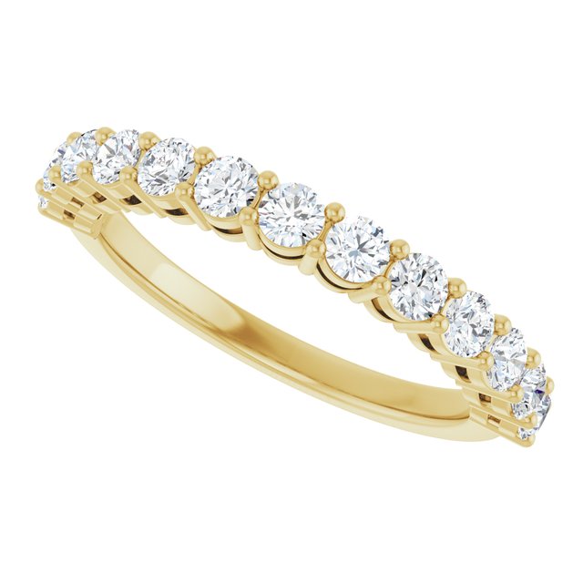 3/4 CTW Natural Diamond Anniversary Band, 2.3 x 22.79 mm