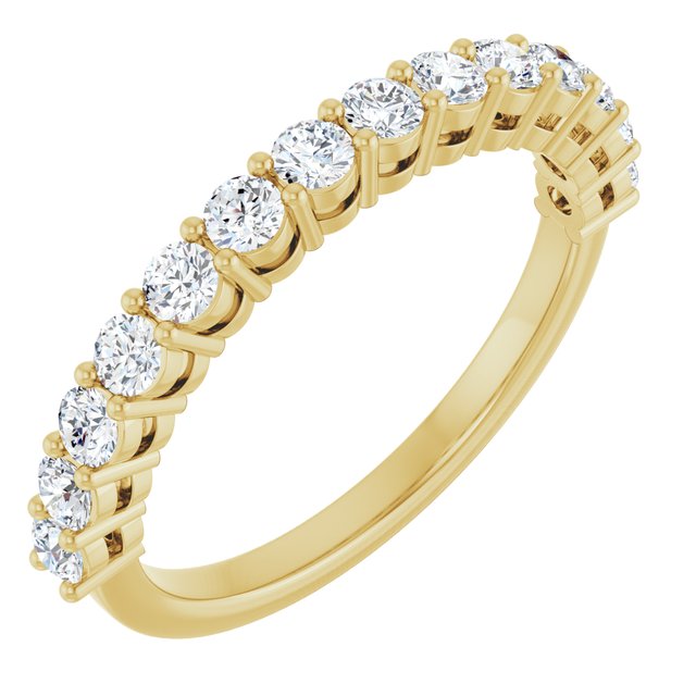 1/2 CTW Natural Diamond Anniversary Band, 2.37 x 22.79 mm